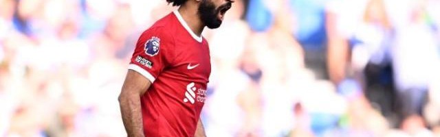 【英超】萨拉赫梅开邓克扳平，布莱顿主场2比2利物浦