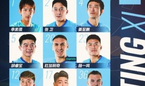 深圳新鹏城主战青岛海牛首发阵容出炉！