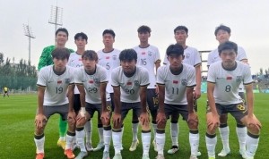 足球直播-中日韩青少年运动会，中国U-18队1比2不敌韩国U-18队